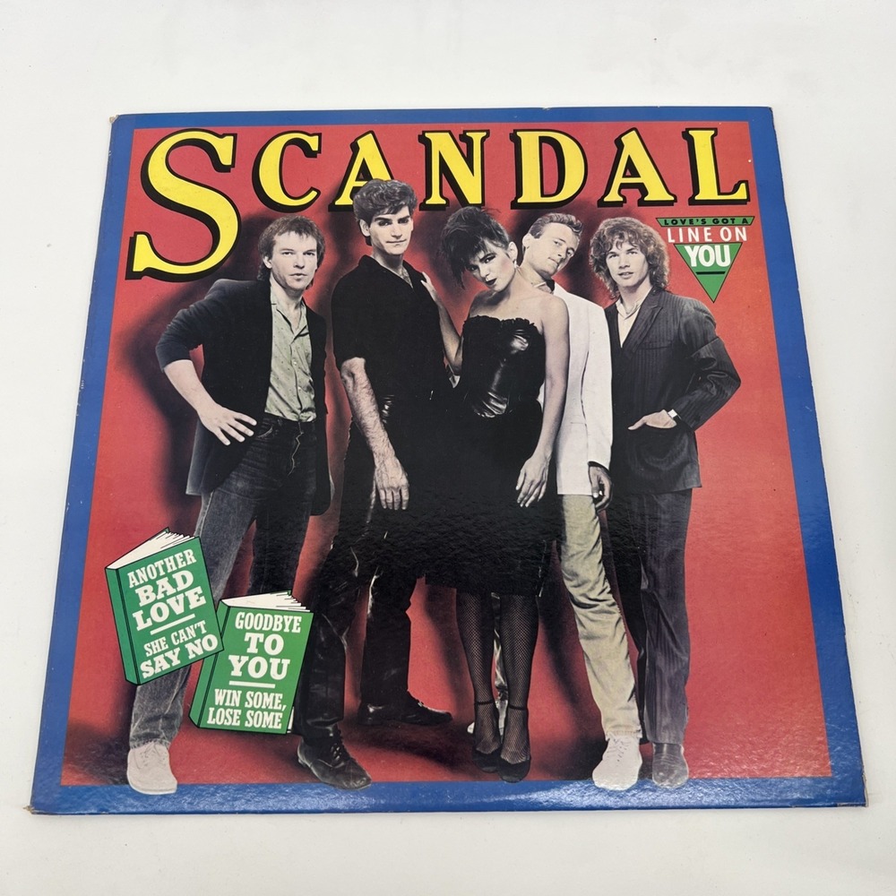 SCANDAL EP 1982 - Columbia 5C 38194 -